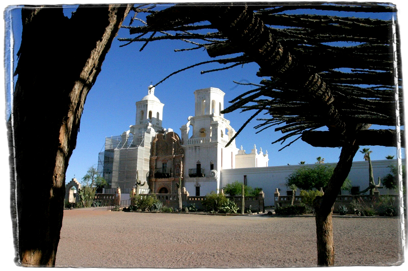 Mission San Xavier del Bac  South of Tucson, AZ � Dave Hickey